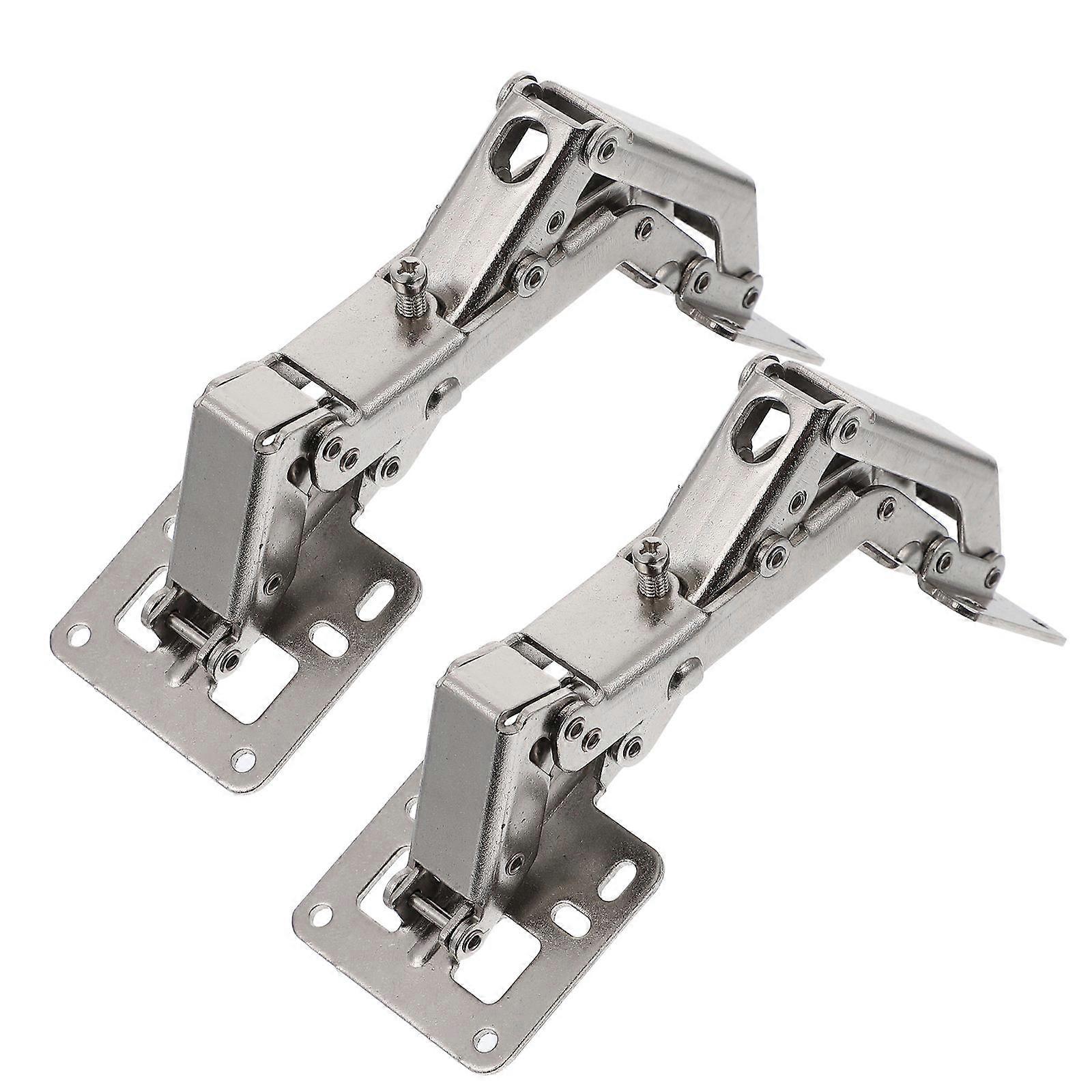 Hydraulic Hinges for Cabinet Doors Hinges with Silent Closing Feature 6Pcs