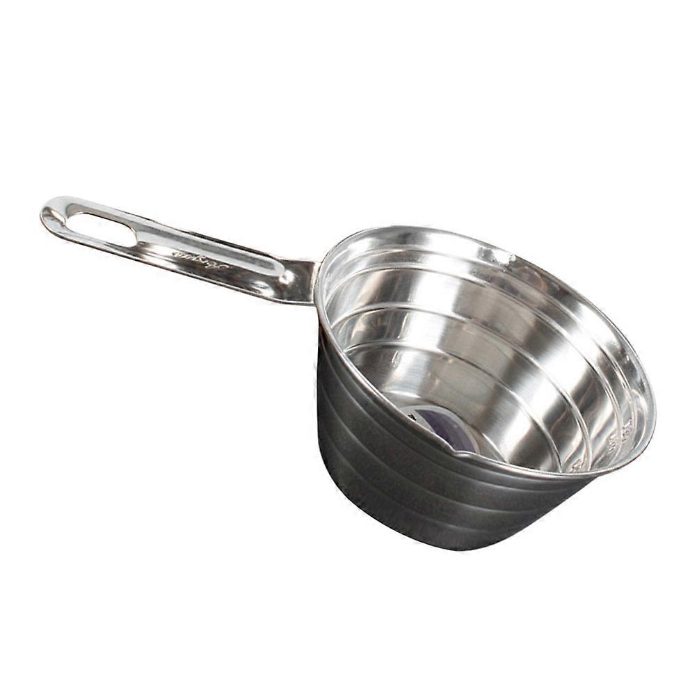 Measuring Cylinder Stainless Measuring Cup for Baking 5Pcs Silver