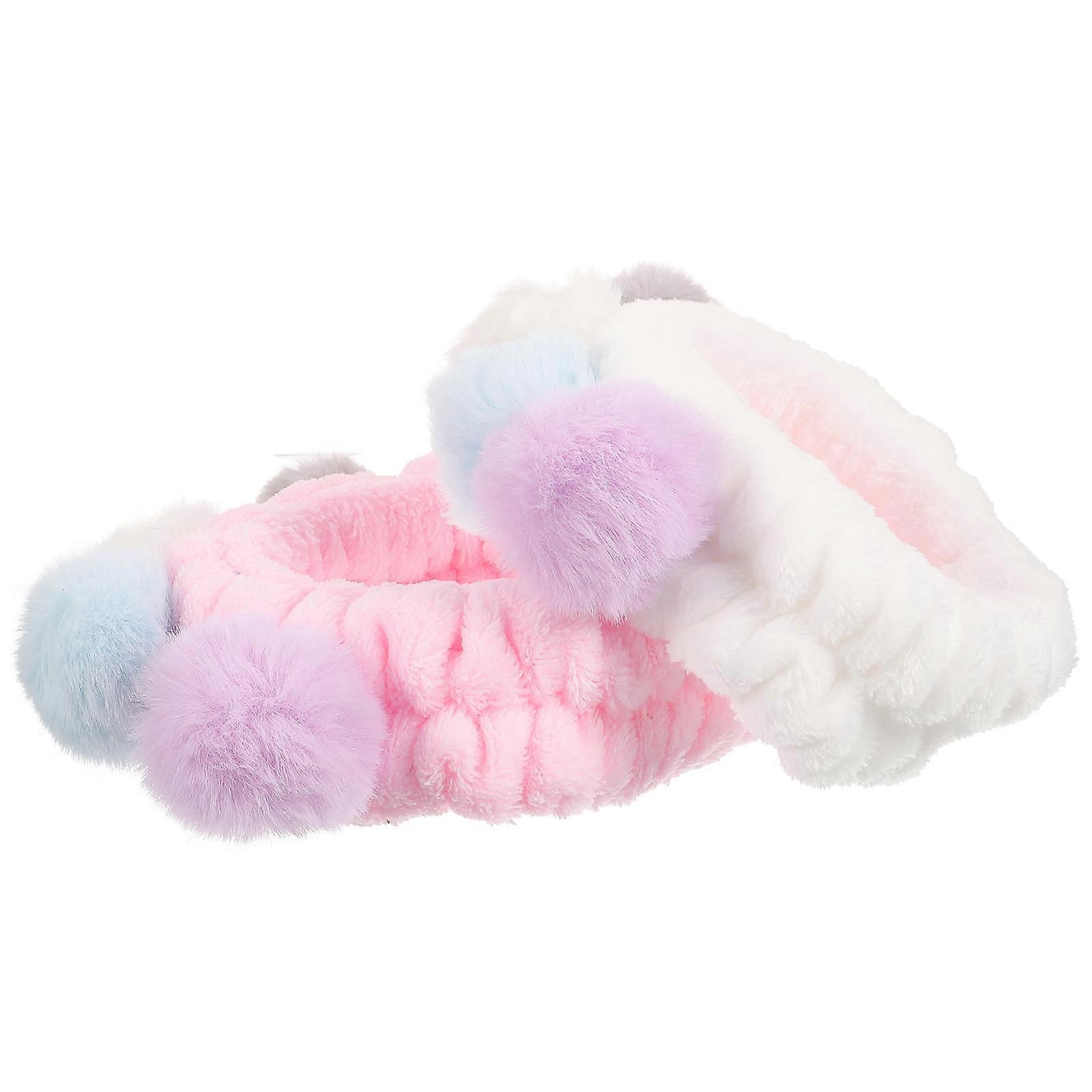 Skincare Headbands Spa Headbands for Face Cleaning 10Pcs Assorted Color