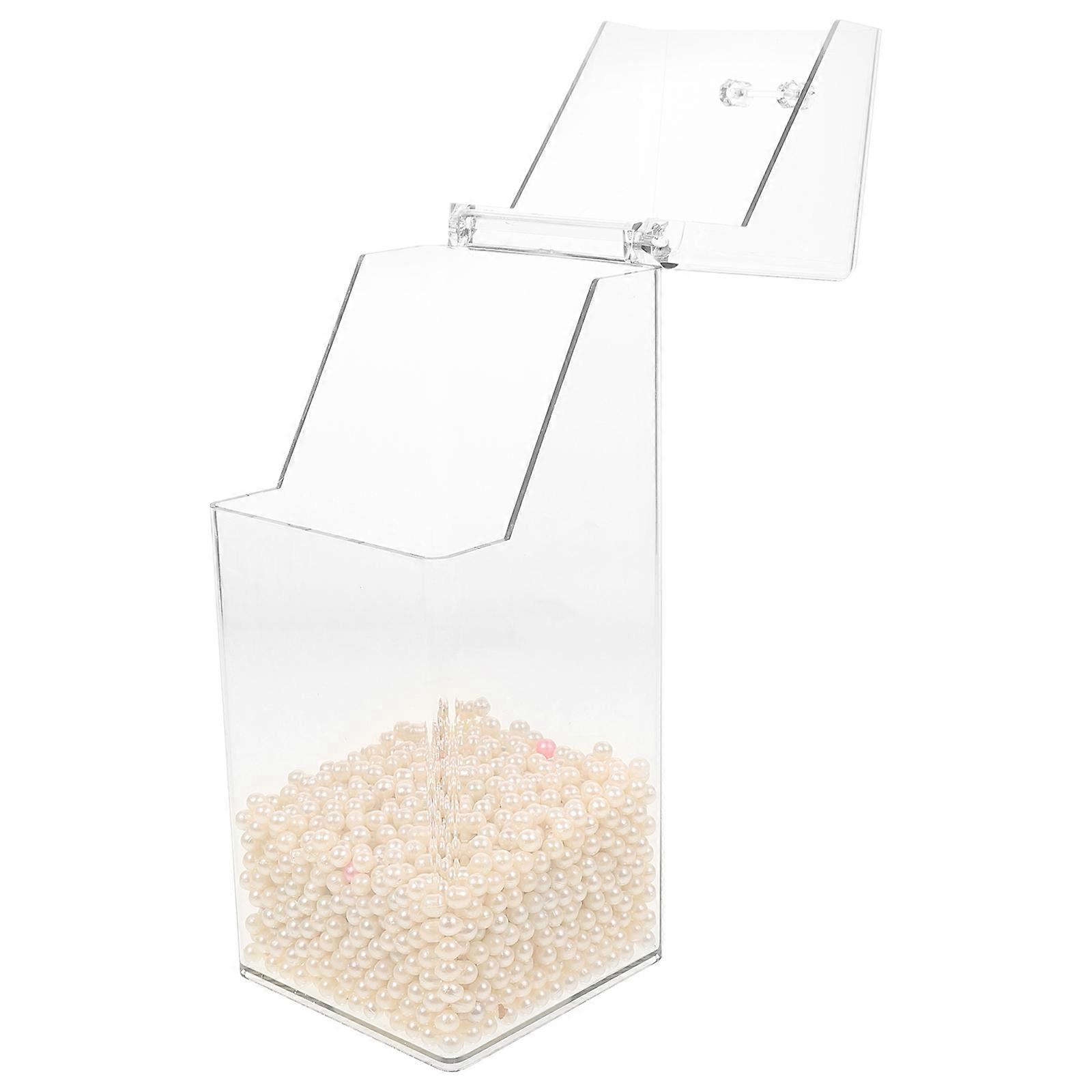 Chic Makeup Storage Holder For Desktop Organization 21x9x9cm Waterproof 1Pack