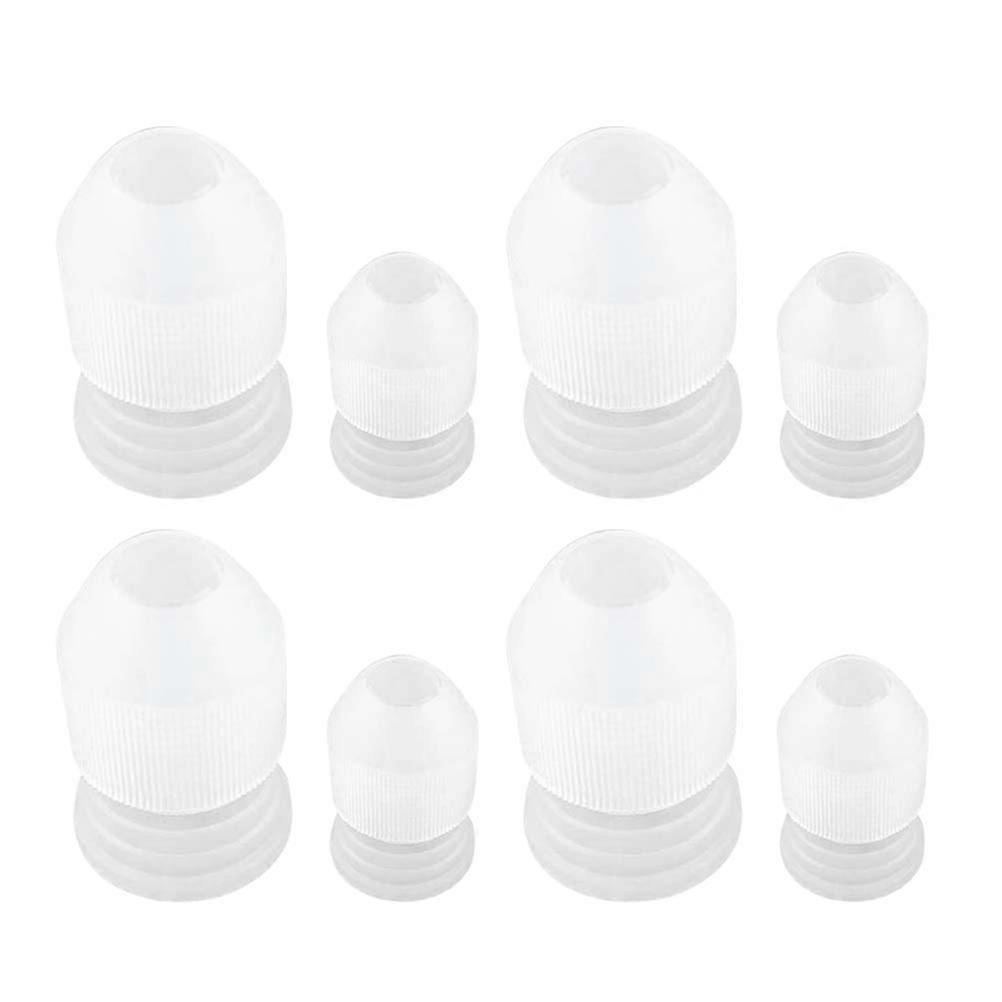 Baking Tool Nozzle Converter for 60Pcs Plastic Cream Couplers