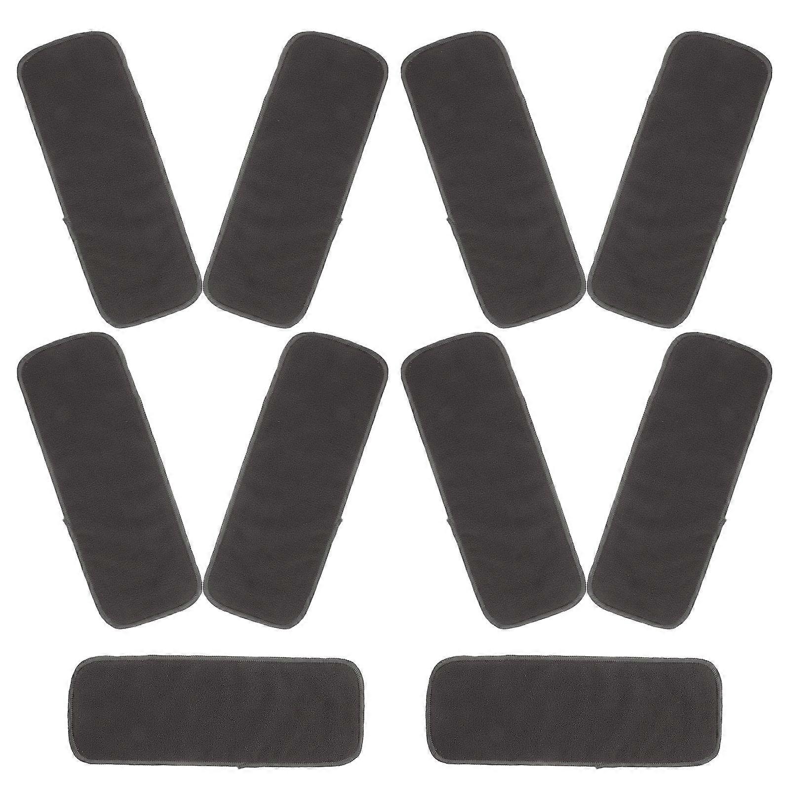 Baby Diaper Pads for Soft Comfort 10Pcs Washable Bamboo Charcoal Inserts