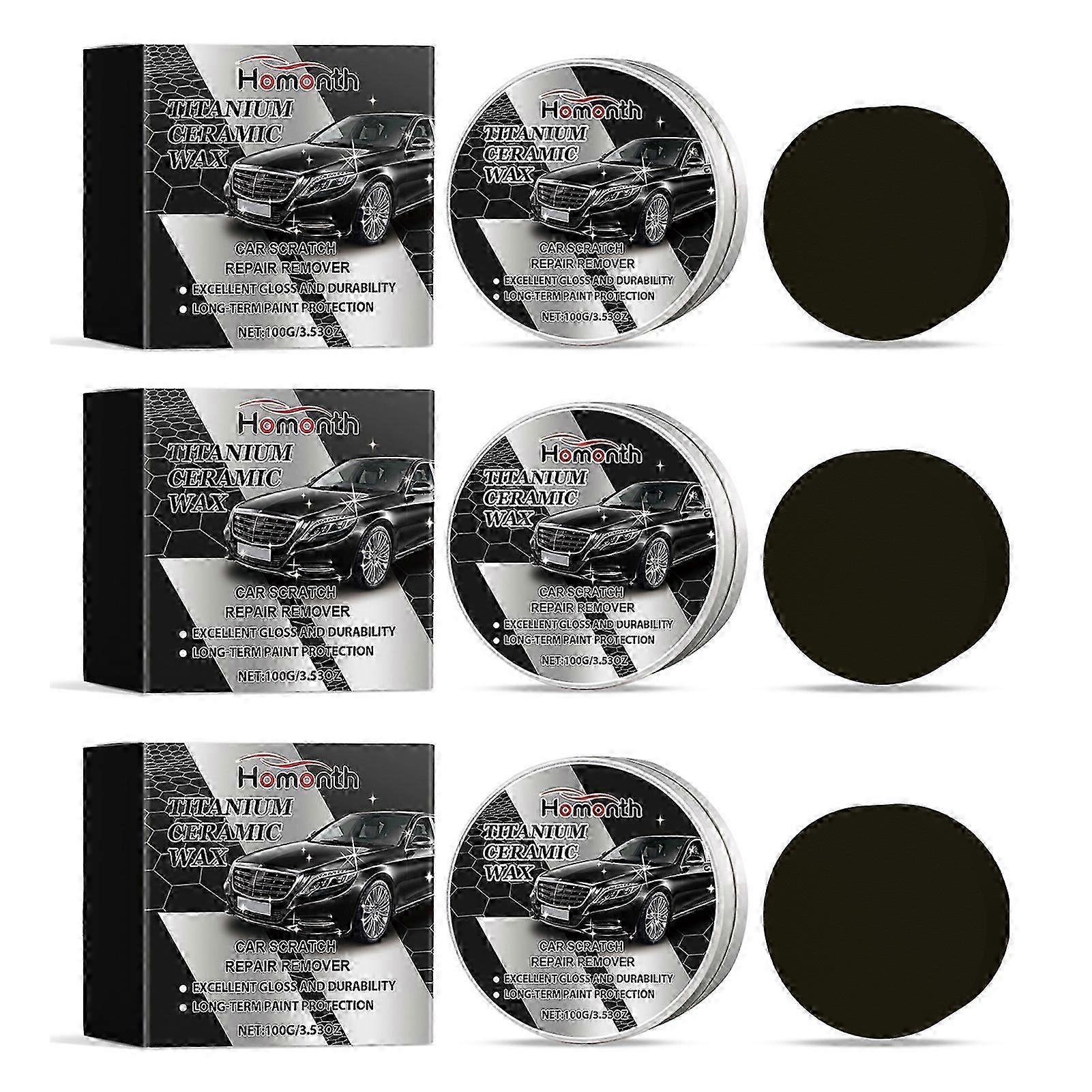 Lasting Protection Mild Formulas Polish Wax with Sponge Multipurpose Auto Scratch Covering Paste for Car Vehicles