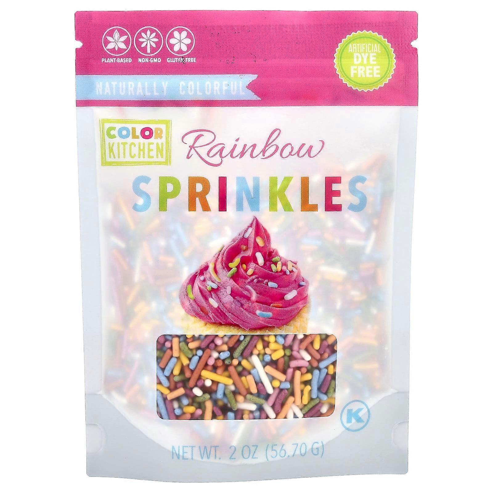 Rainbow Sprinkles, 2 oz (56.7 g)
