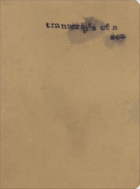 Transcripts Of A Sea by Stephan Vanfleteren Hardback Book