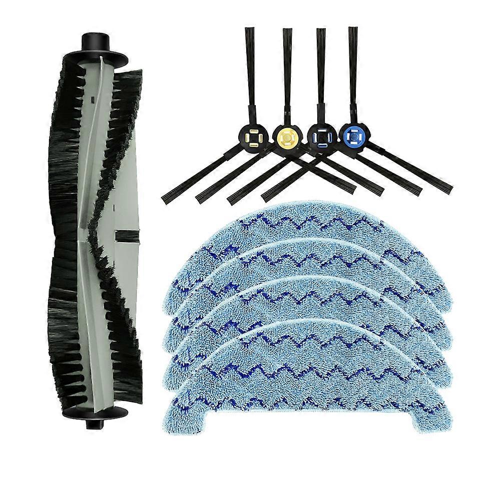 Replacement Spare Parts Kit Main Brush Side Brush Mop Cloths Rag