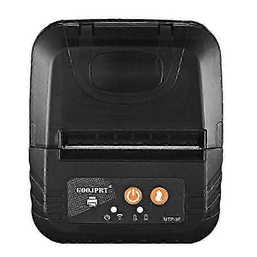 80mm Portable Wireless Bluetooth Thermal Label Printer EU Plug