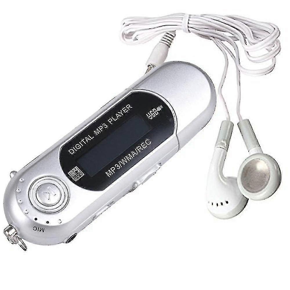 8gb Large Memory Usb 2.0 Flash Drive Lcd Mini Mp3 Music Player With Fm Radio