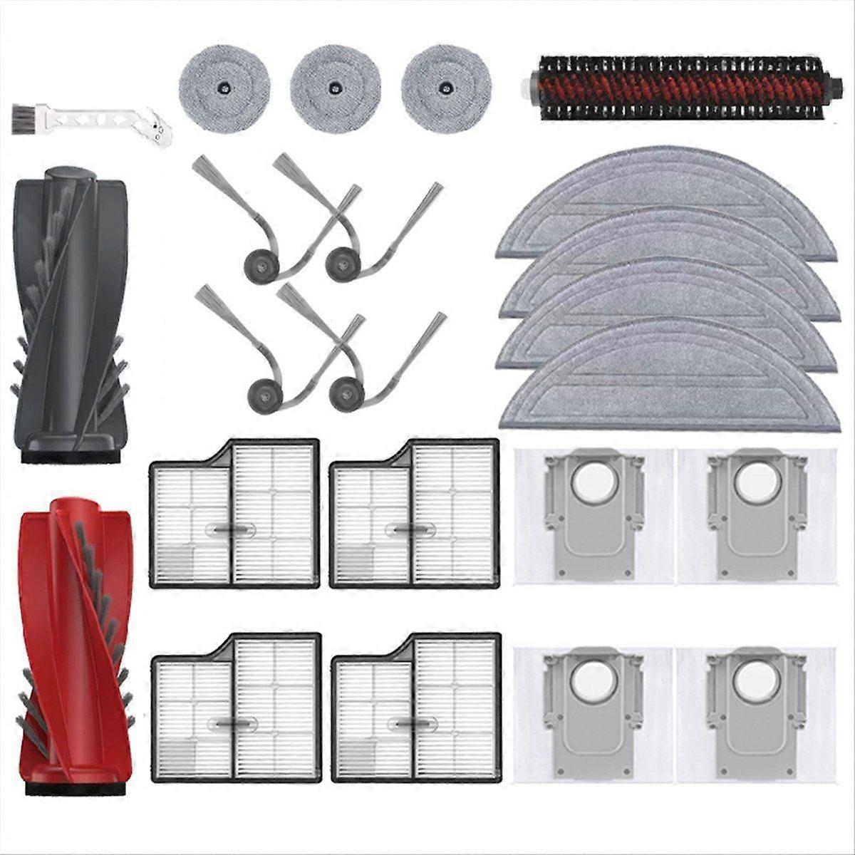 For Saros 10 / S9 MaxV Ultra Robot Vacuum Cleaner Main Side Brush HEPA Filters Mop Cloths Dust Bags