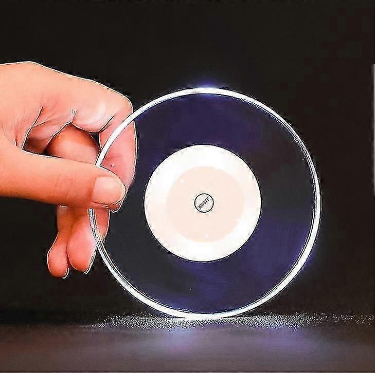 Led White Coaster 2 Pcs Drinks Coasters
