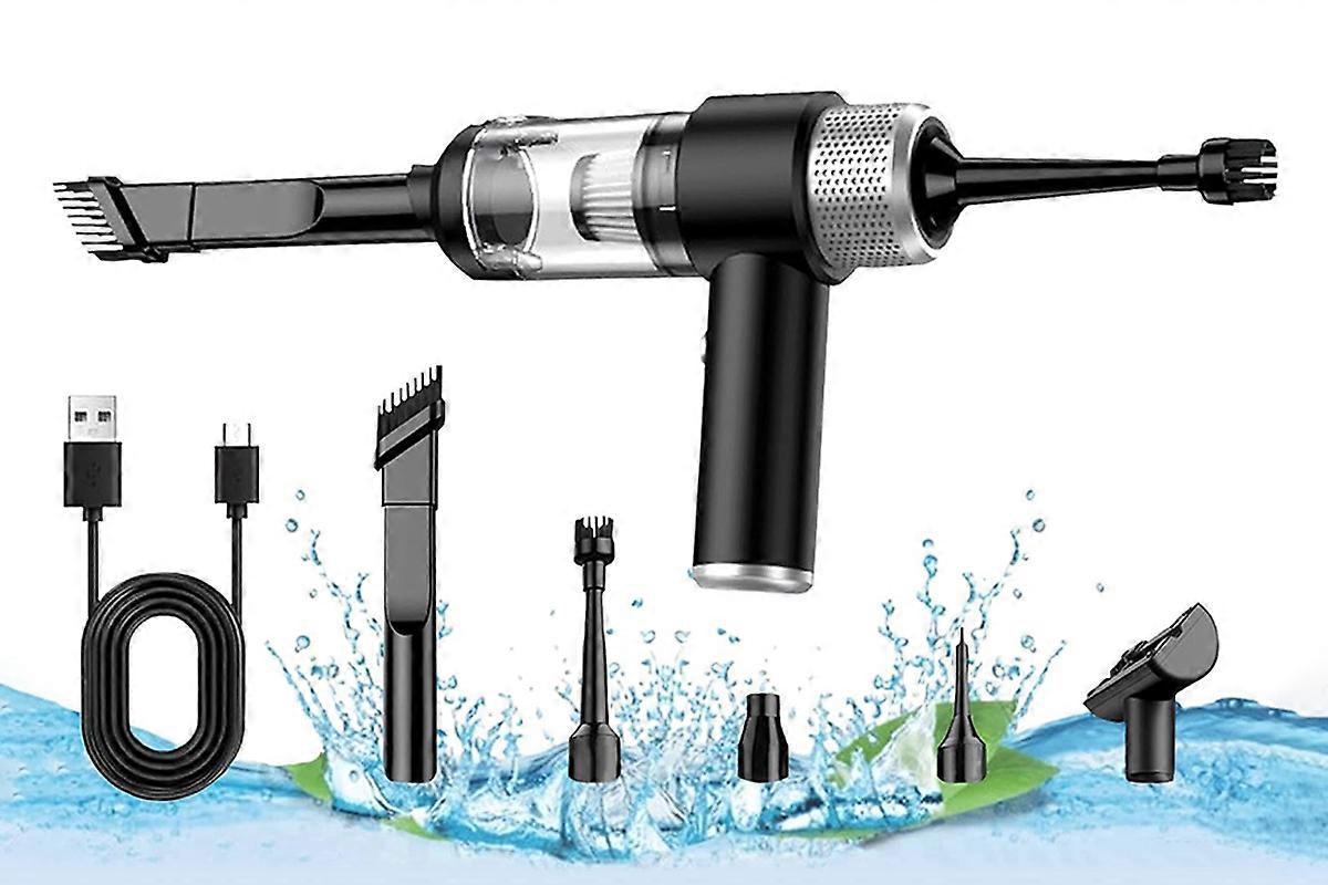 4 in 1 Handheld Cordless Vacuum Cleaner Home and Car Dust Blower Mini