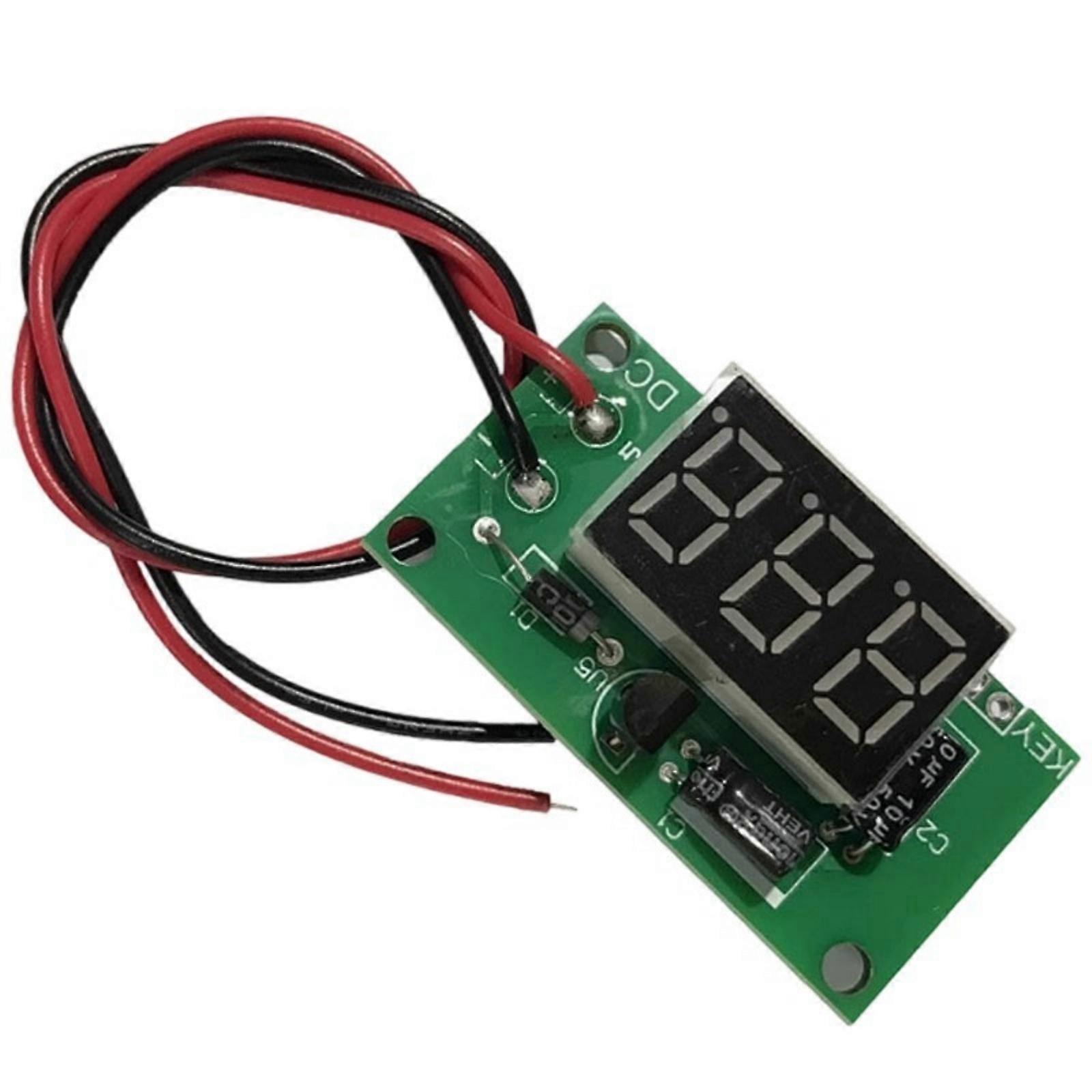 Precise 3 Digit Display Counter Module With Permanent Data Storage Embeddedly Counting Solution Multicolor