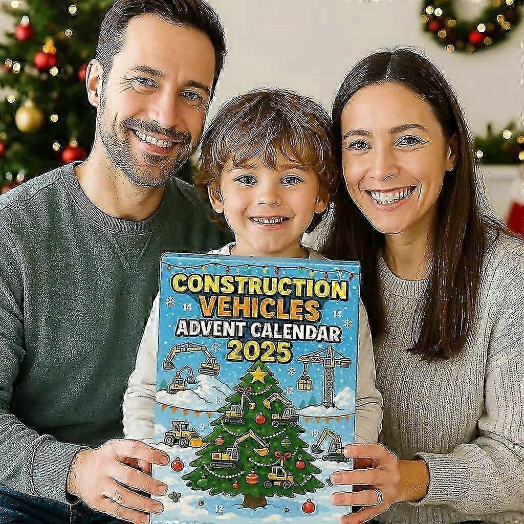 2025 Construction Vehicles Advent Calendar