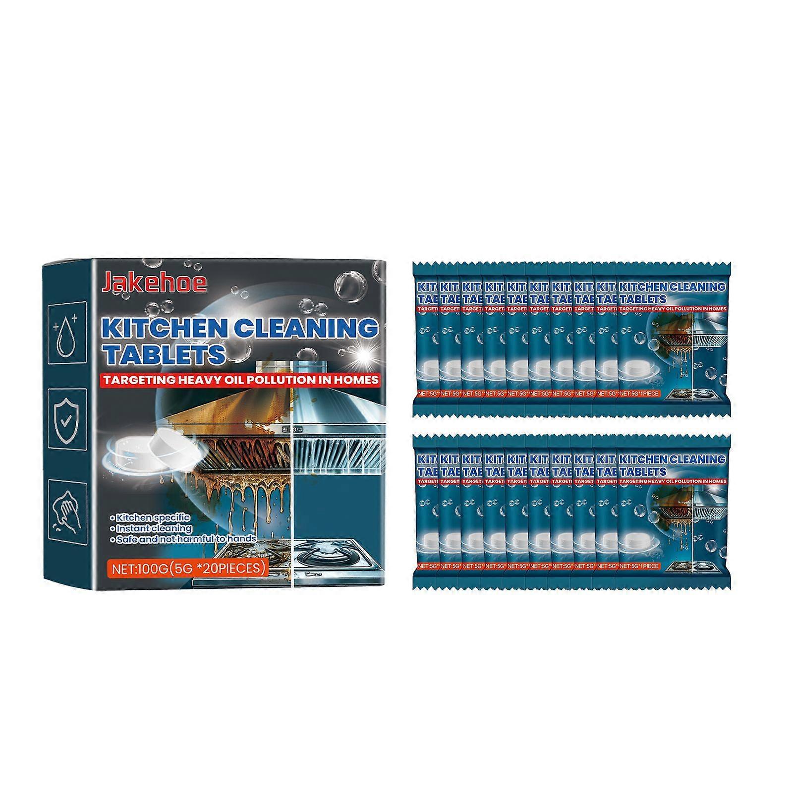 Jakehoe Pipe Unclogging Agent Effervescent Tablets (Box) Toilet, Floor Drain, Drain Pipe, Sewer Unclogging, Anti-Clogging And Cleaning