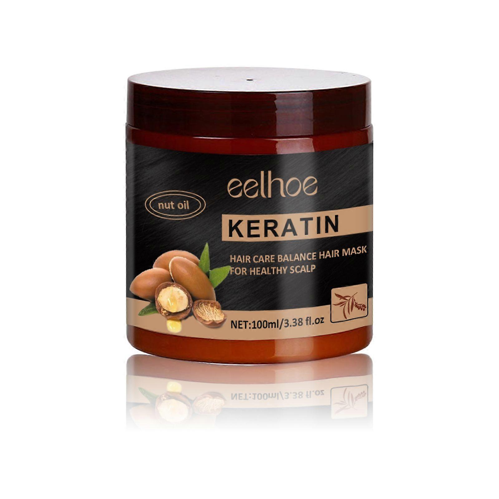 Nut Keratin Hair Mask Contains Nut Oil