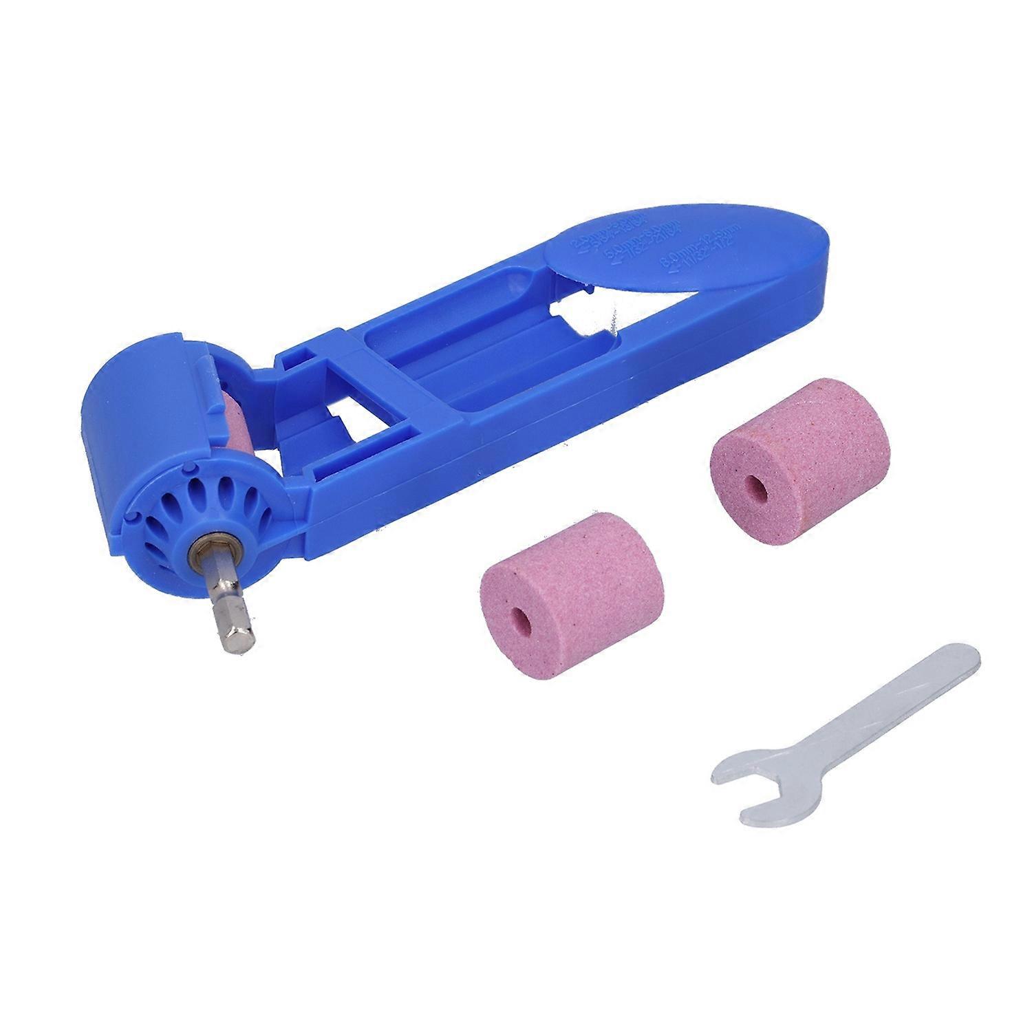 Drill Sharpener Handheld StraightShank TwistDrill Cutting Edge Grinding Tool for Electric Drill