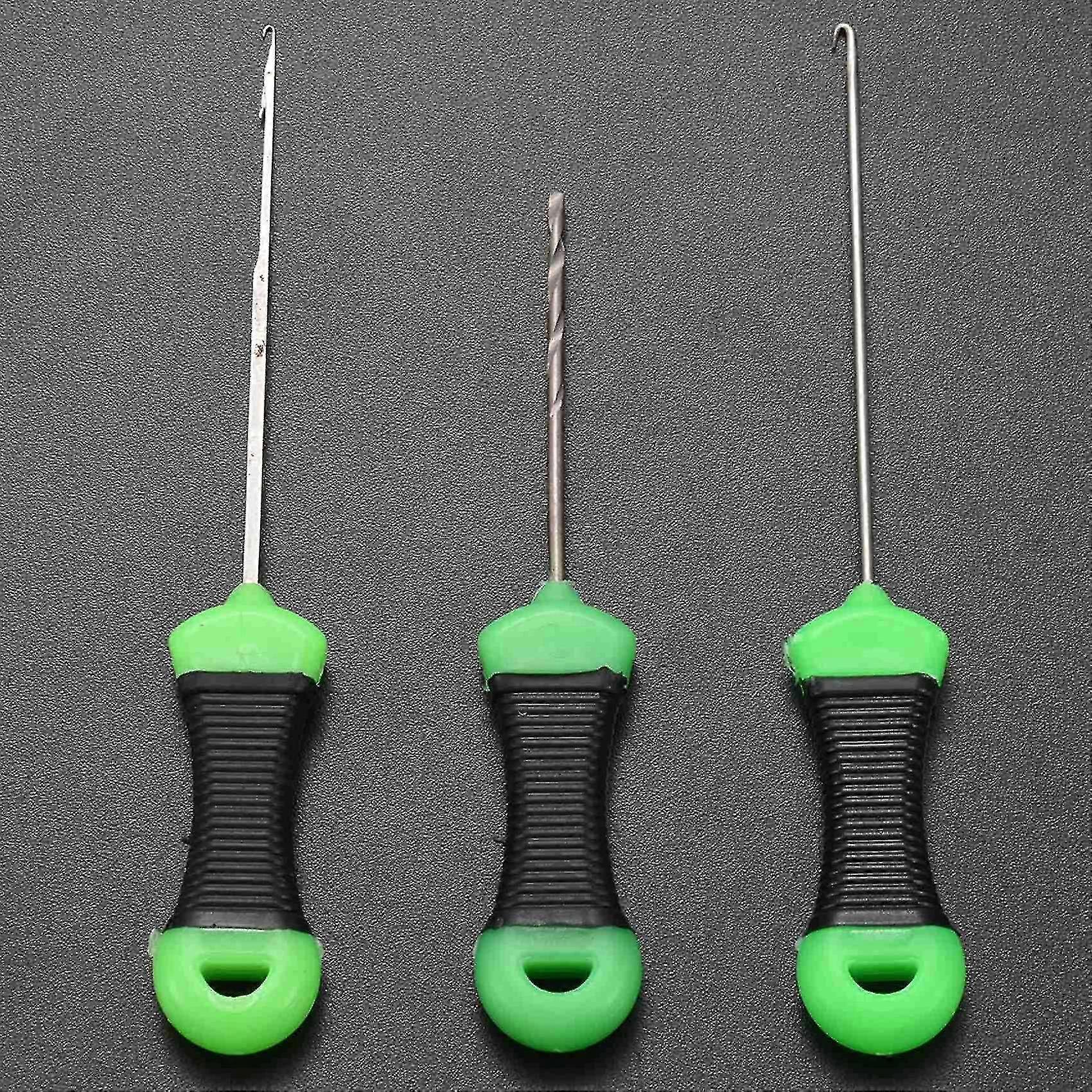 3pcs Kit Outdoor Fishing Bait Needles Rigging Tool For Rig Boilie Terminals For Rig Making Carp Fis (tangling)