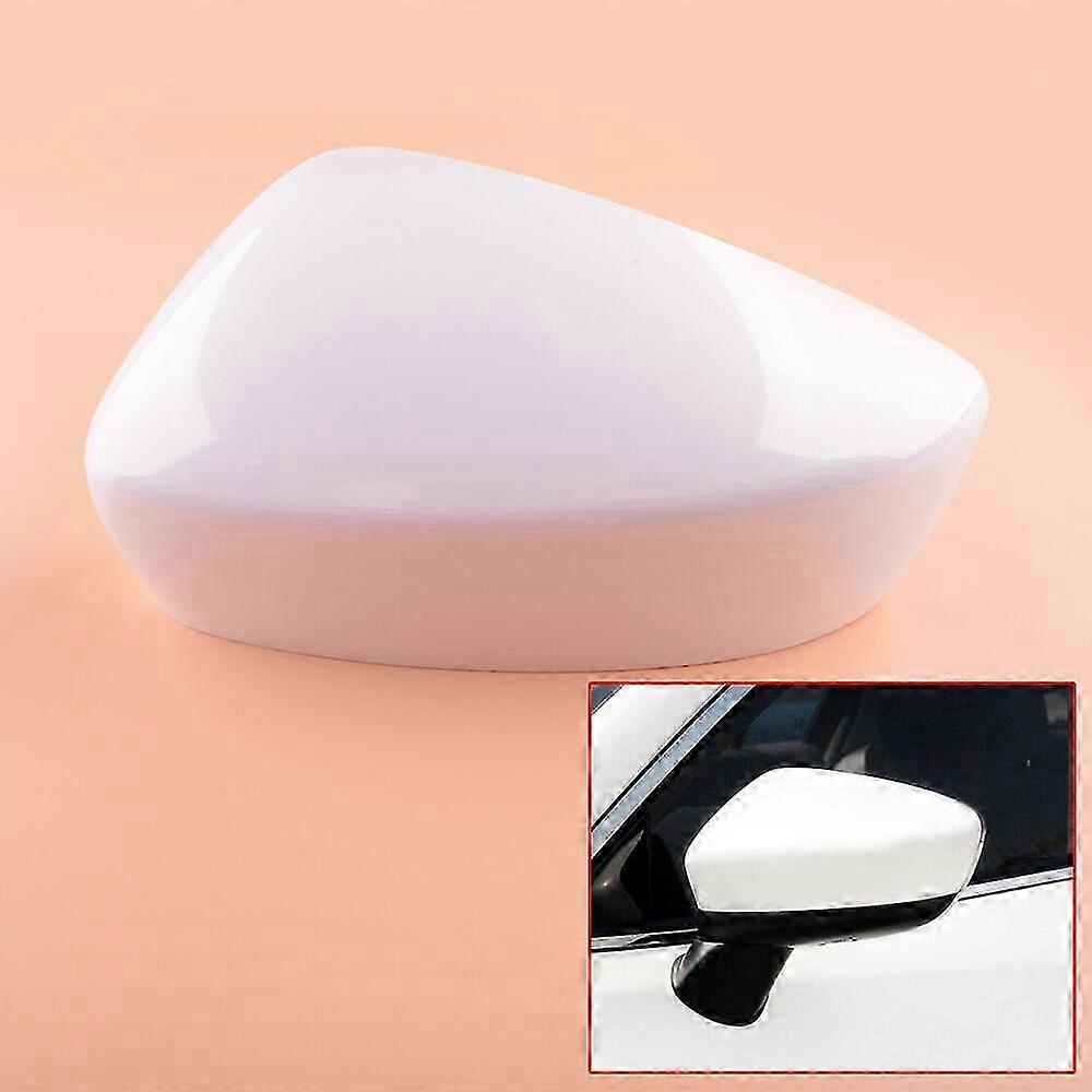 Side Rearview Mirror Casing Cap Fit For Mazda 3 2014 15 16 Left White