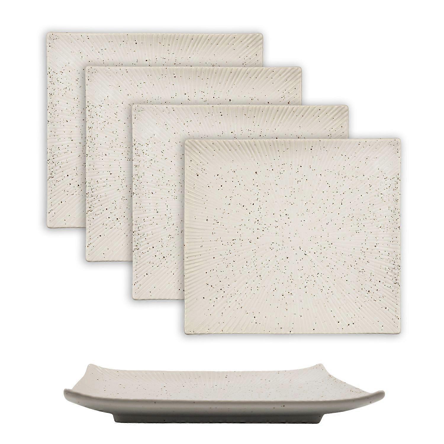 Sushi Plate Serving Plate Porcelain Handmade 26 x 23.4 x 3.8 cm