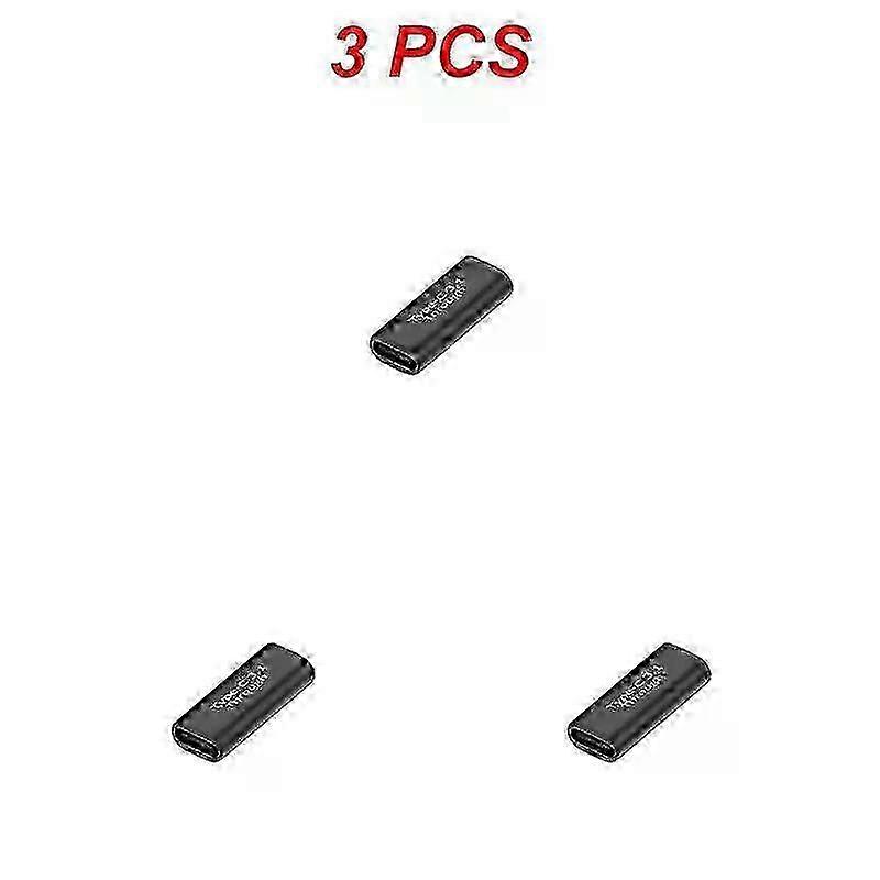 USB Type C Adapter Female To Female Converter Portable USB-C Charge Data Sync Adapter Type-C Extension Cable For Phone Tablet