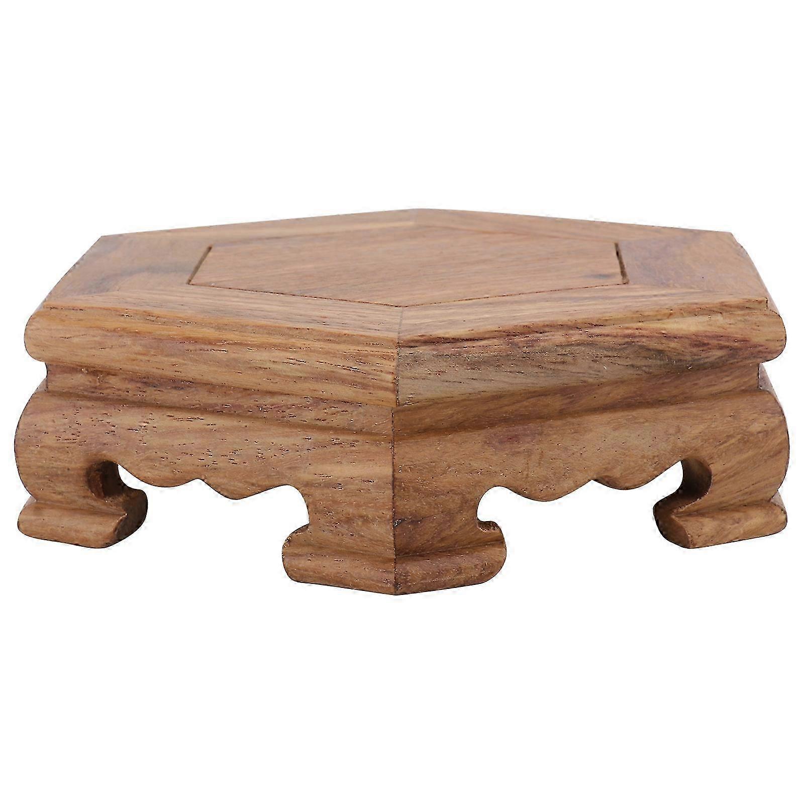 Storage base for decorative flowerpots and artware display stands