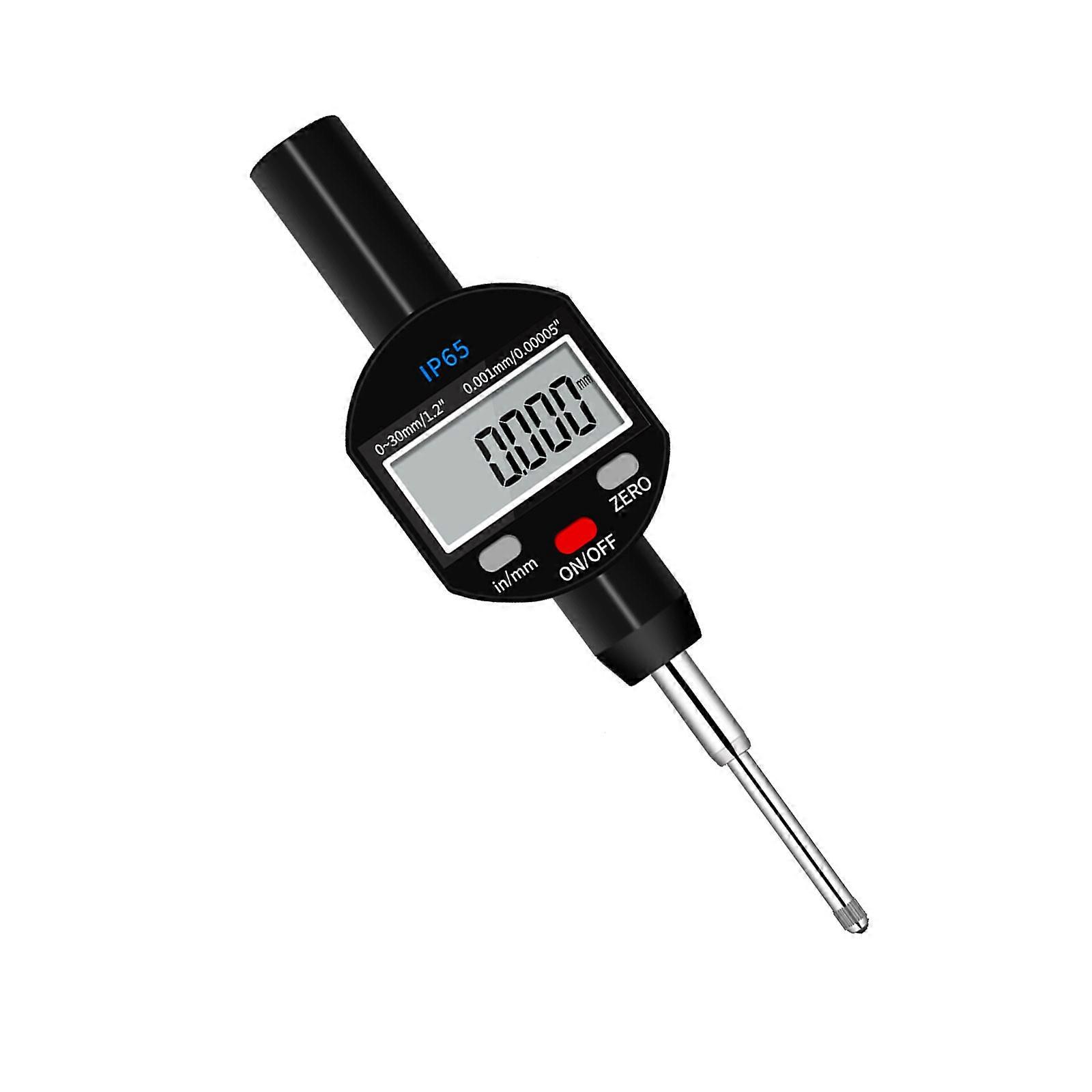Professional Grade Waterproof Micrometer 0.001mm Accuracy LCD Display Thickness Depth Height Gauge Multicolor