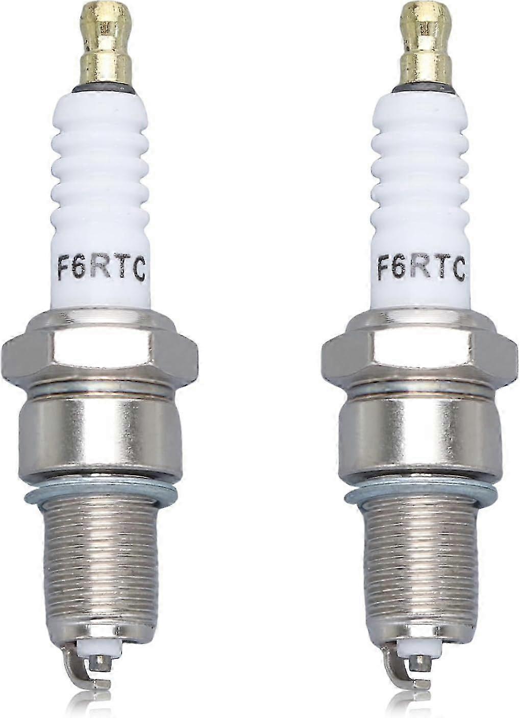 F6RTC Spark Plug for MTD 951-10292 751-10292, 2PCS Spark Plug for F6RTC CUB CADET OCC-751-10292 Lawn Mower Snow Blowers Generator 25-26