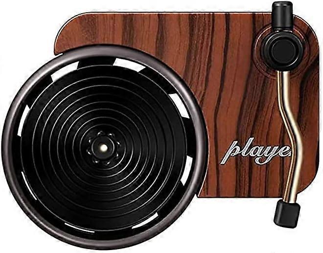 Car Air Freshener, Phonograph Record Player Design Turntable Diffuser