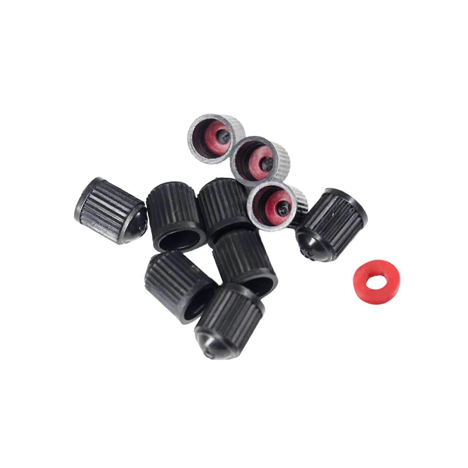 Multiple Vehicle Available Valves Caps Secure Seal Washers Rustproof Construction Easy Twist On Installation Multicolor