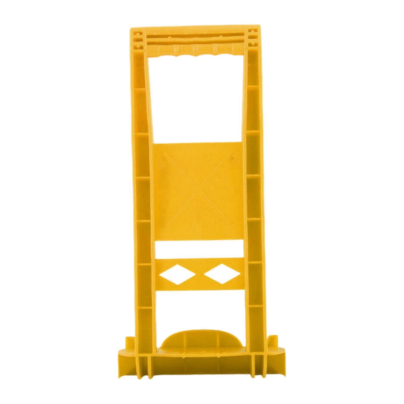 High Strength Plasterboard Carriers Plastic Panel Lifter Ergonomic Handle Carry Panel For Secure Board Carrying DIY Projects  Yellow