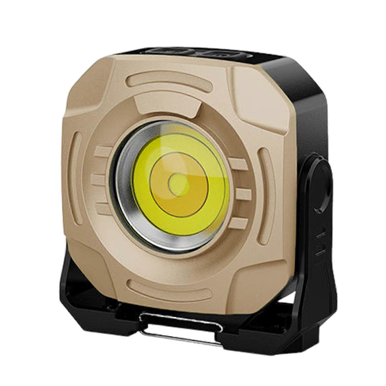 Mini Keychain Work Light Adjustable USB Rechargeable Waterproof Multi-function Portable Outdoor