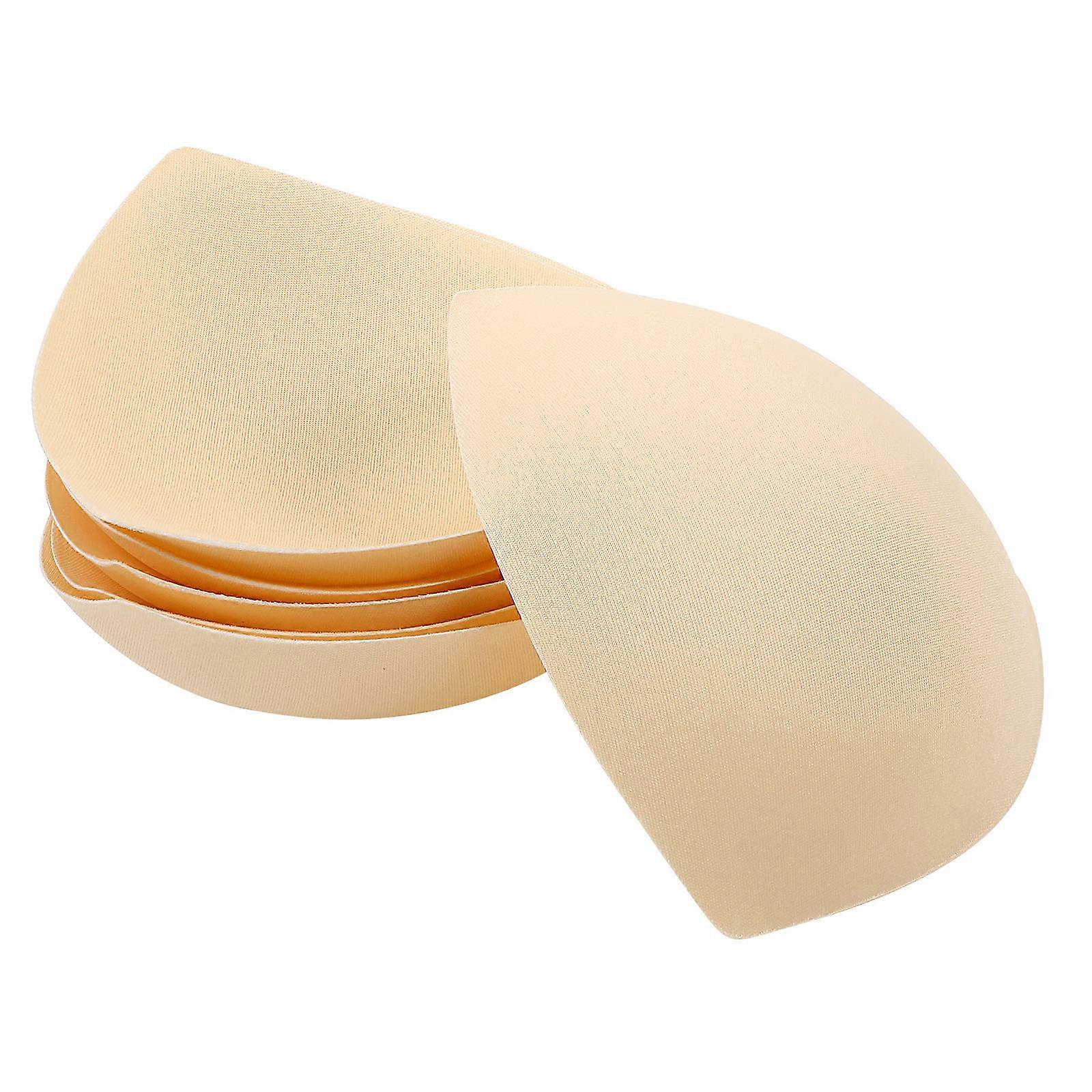 Bra Pads Inserts Removable for Womens Fenical 3Pair Skin-Color Cups