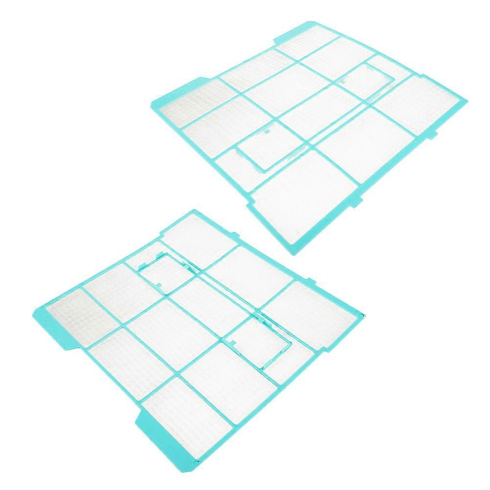 Plastic Air Conditioner Filter Mesh for Indoor Unit Cleaning 2Pcs