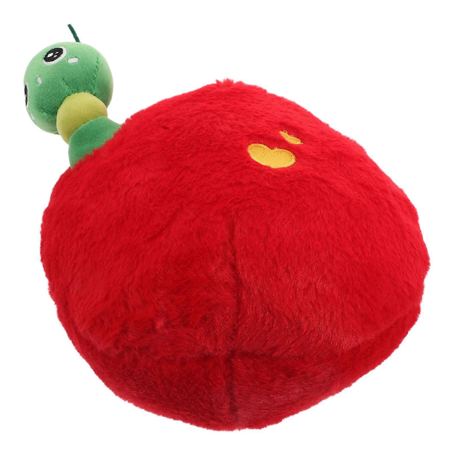 Fruit Pillow Apple Plush Pillow for Party Soft Decorative Cushion