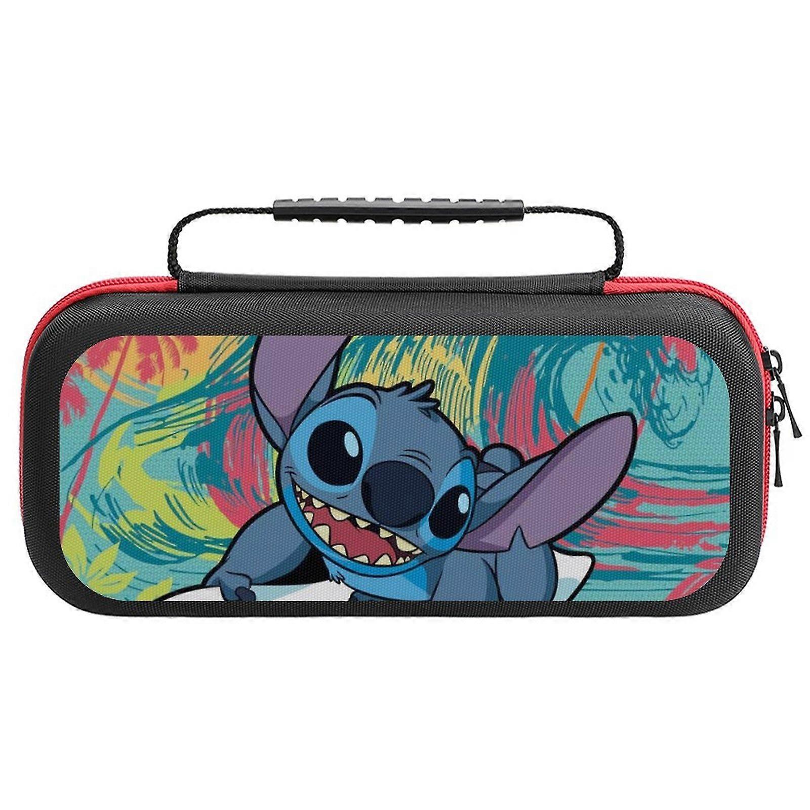 Stitch Carrying Case for compatible with Nintendo Switch Hard Shell Portable Travel Carry Case Game Storage Bag