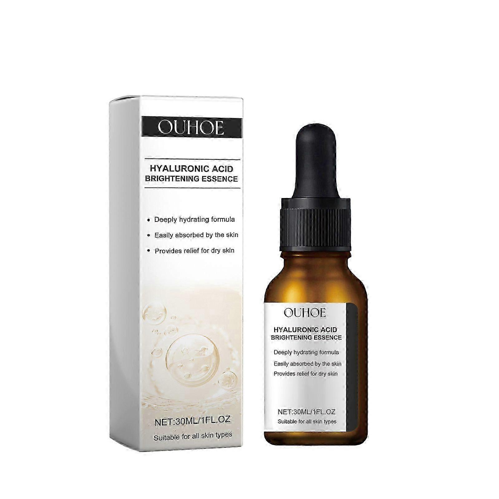 Revitalizing Facial Serum for Brightening, Hydration & Anti-Aging - Lightweight Moisturizing Essence for All Skin Types, 30ml