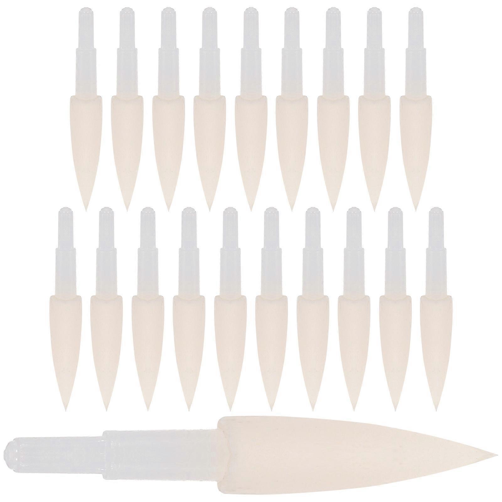 20pcs Soft Sponge Pen Tips Replacement Heads for Calligraphy Pens