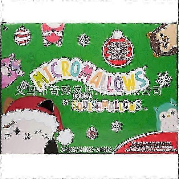 The official 2025 Squishmallows Holiday Advent Calendar, a 24-day countdown featuring a Micromallow surprise each day.-cdcp2