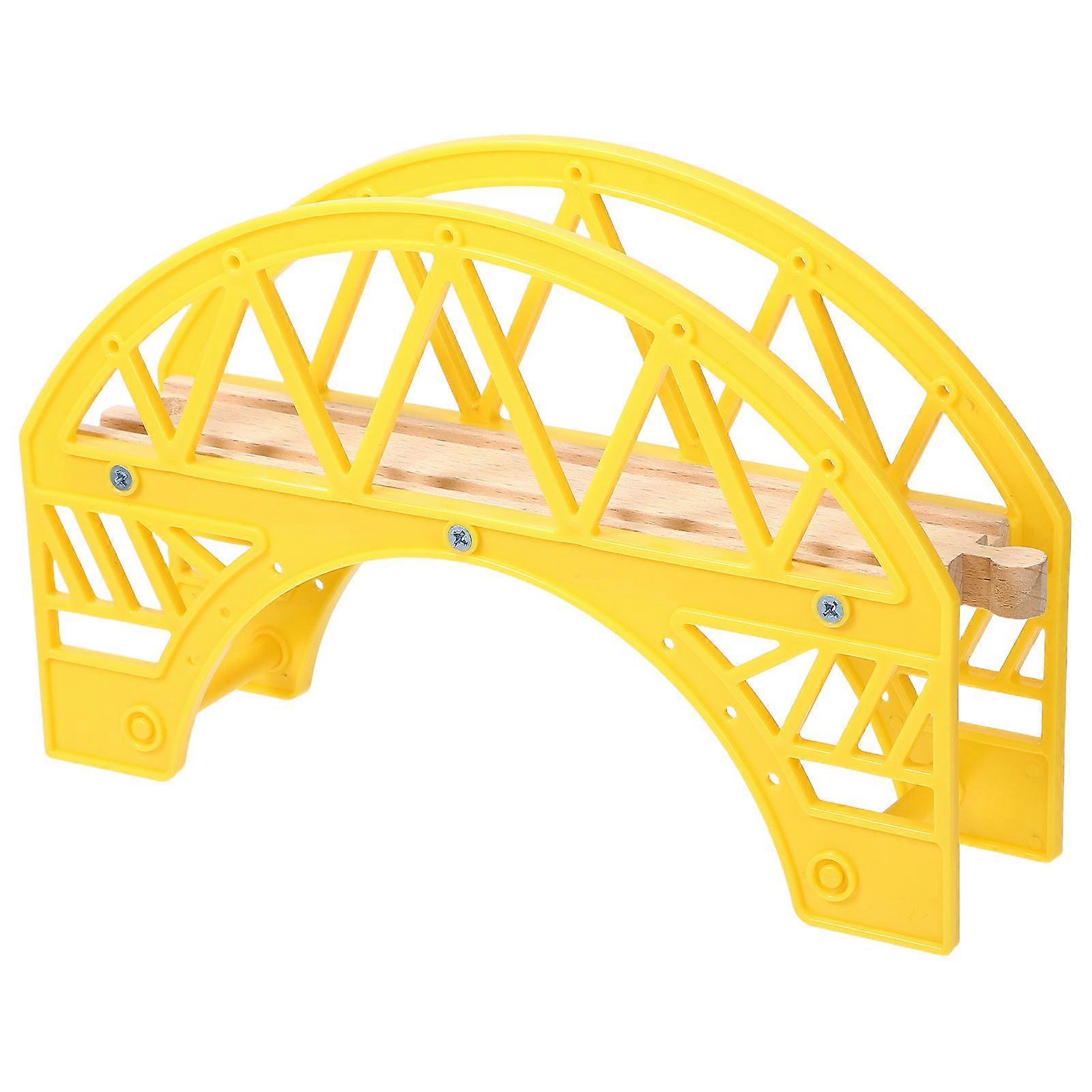 Fire Train Track Toy Bridge for Enhance Creativity and Logical Thinking