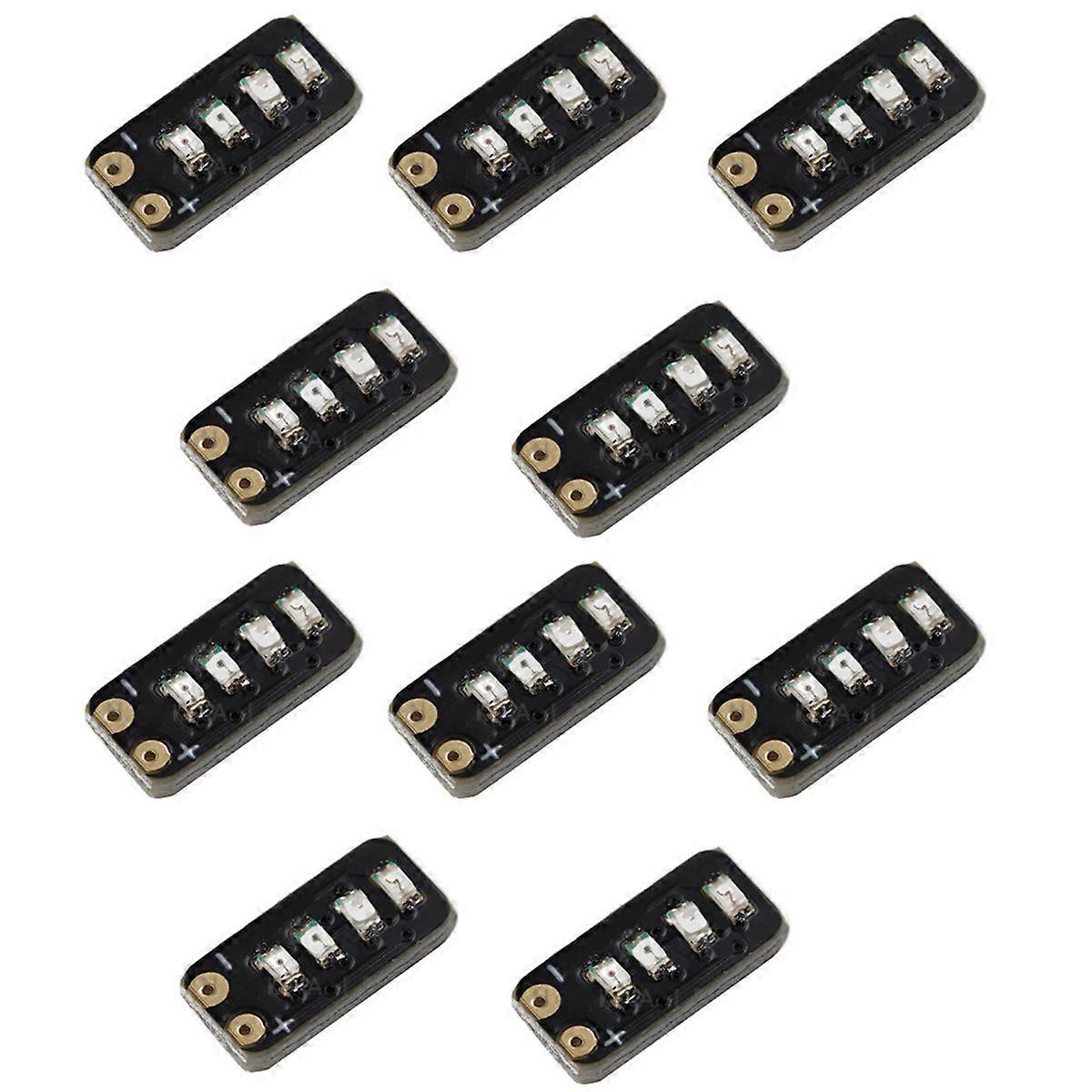 10Pcs 3.7-4.2V Mini Metering Module 1 Series Ternary Lithium Battery Power Display Led Light Module