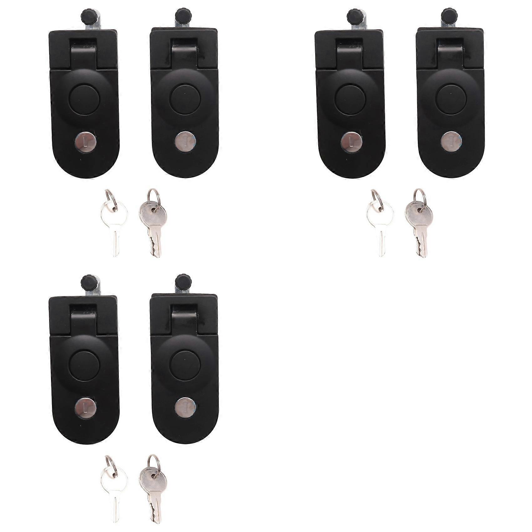 6X Compression Latches, Metal Flush Mount Trigger Latch, Adjustable Lever Replacement Compression for Trailers