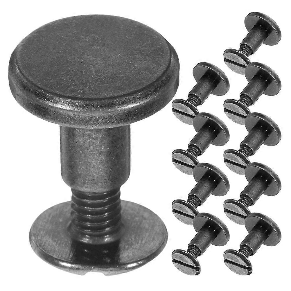 Rivet Fastening Kit Account Book Screws for 10Pcs Binding