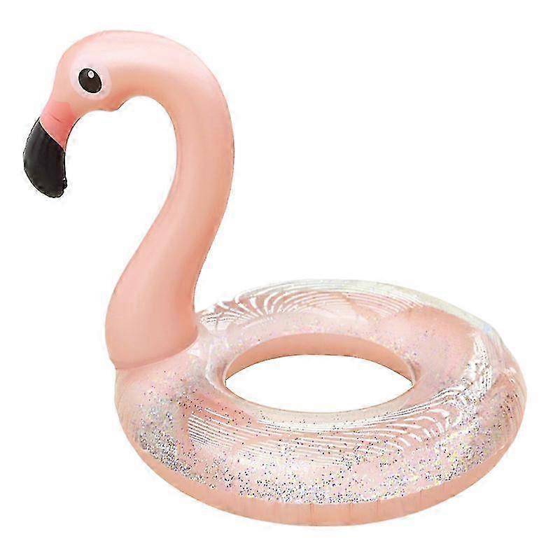 Rms Jumbo Inflatable Pink Flamingo Swim Ring For Beach & Pool On Summer