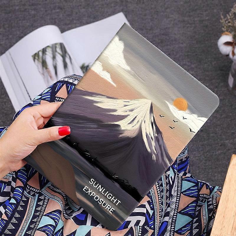 Stylish Case For Ipad Pro 2018 11" Sunset Mountain Silicone