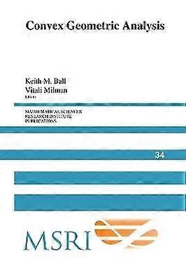 Convex Geometric Analysis