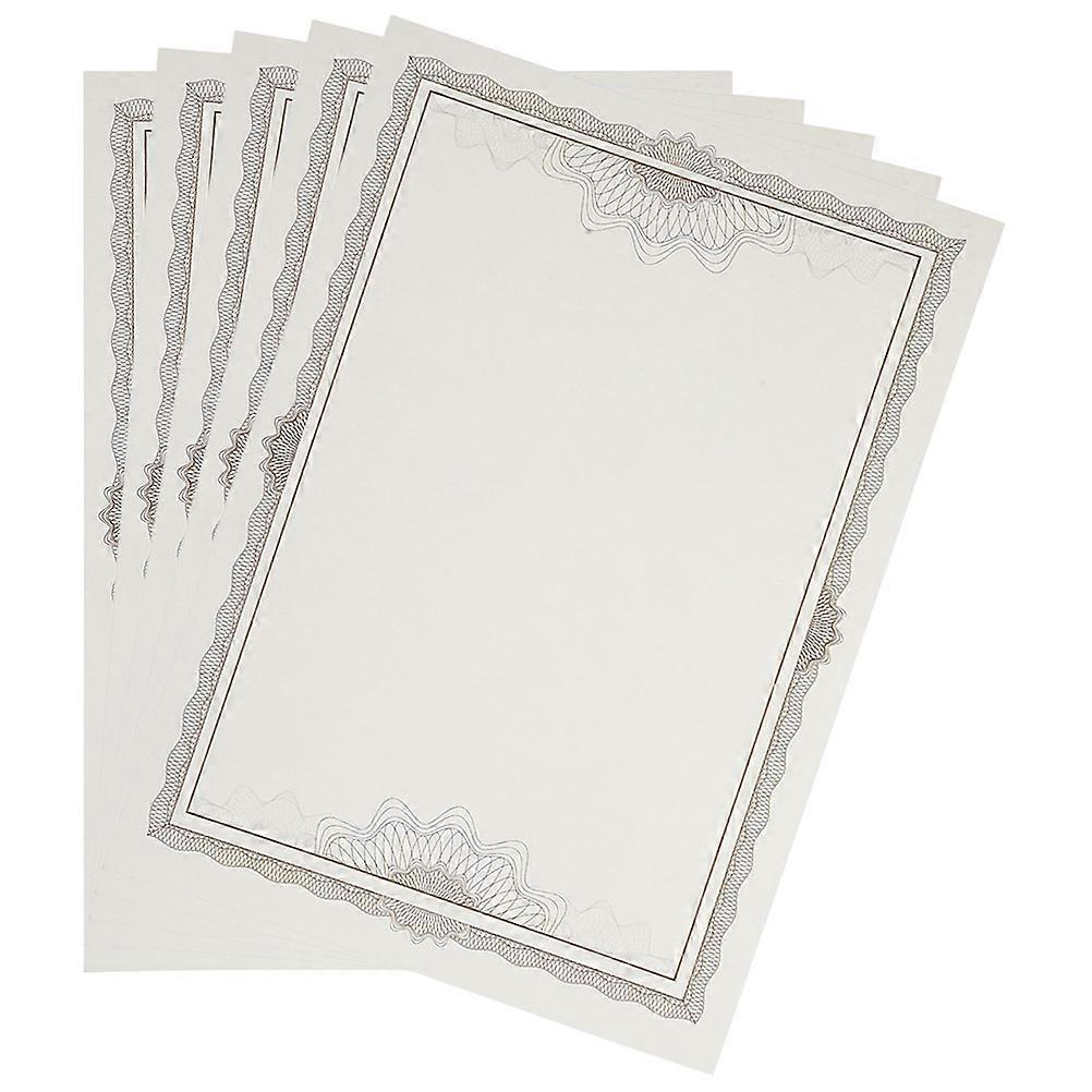 Honor Certificate Paper Blank Diploma Paper for Printable Use 10 Sheets