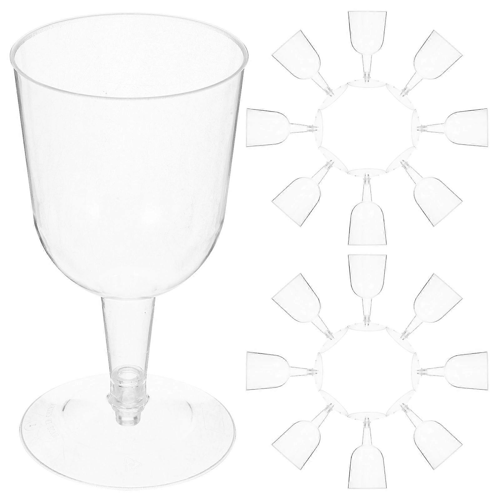 Party Wine Wine for 24Pcs Transparent Use