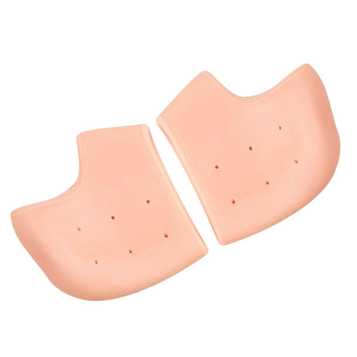 Heel Protector Moisturizing Heel Socks with Deep Hydration and Elastic Fit for Cracked Heels