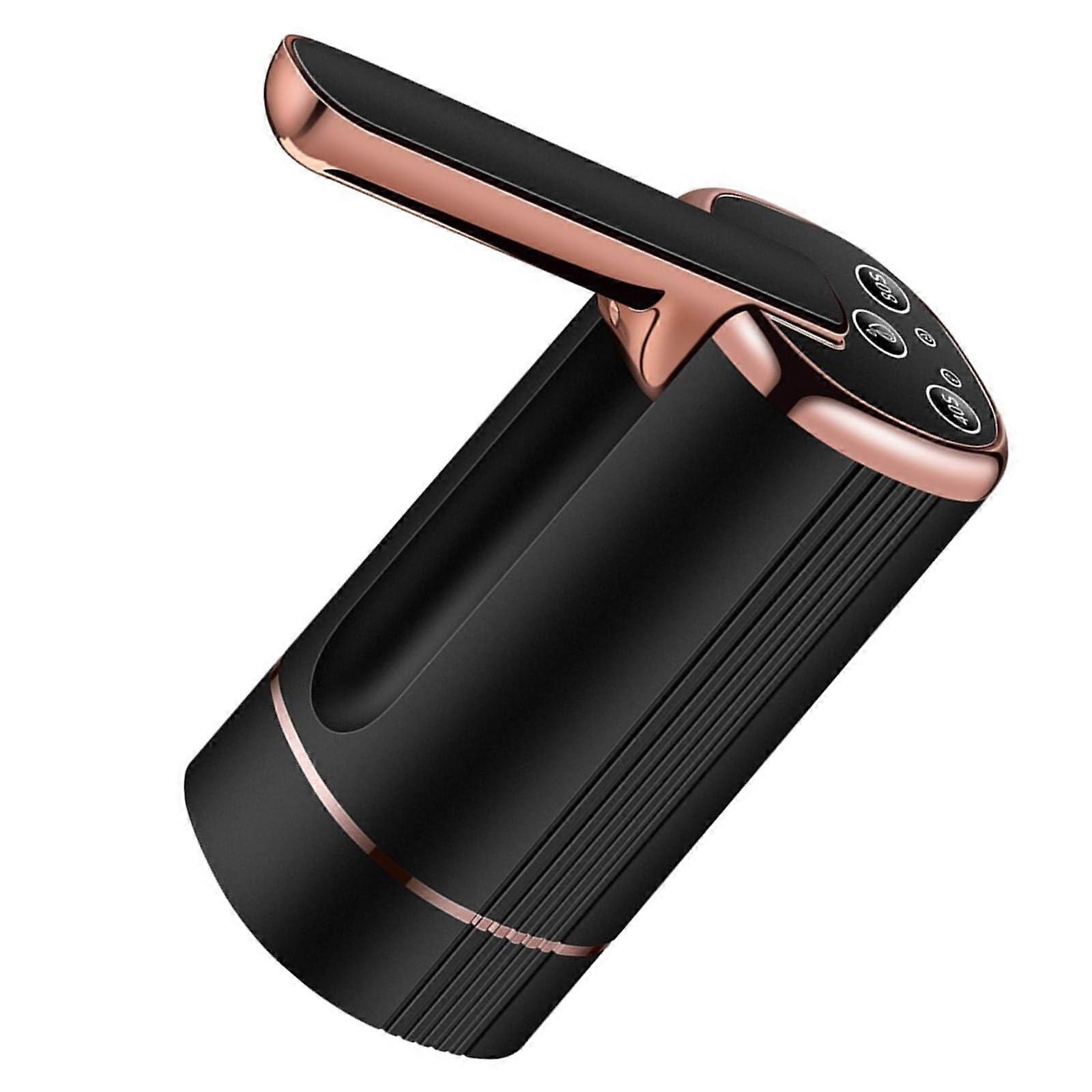 Electric Water Dispenser for 5 Gallon Bottle with Touch Control Foldable Design Space Saving Black