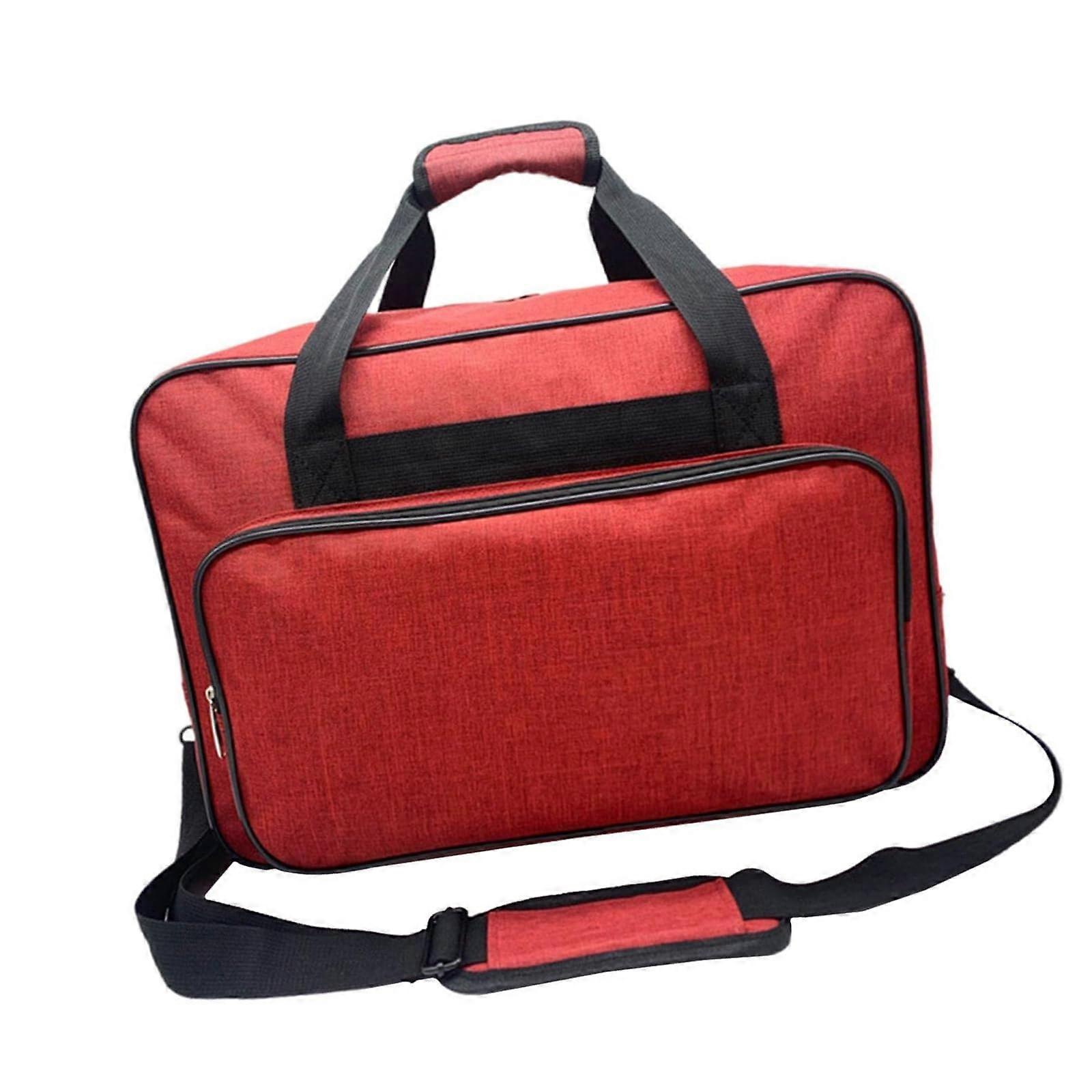 Sewing Machine Carrying Case with Storage Pockets, Lightweight Protective Travel Bag